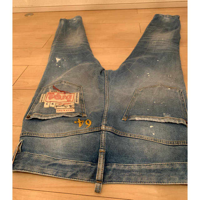 DSQUARED2(ディースクエアード)のLight Blue Holes Skater Jeans 42size メンズのパンツ(デニム/ジーンズ)の商品写真