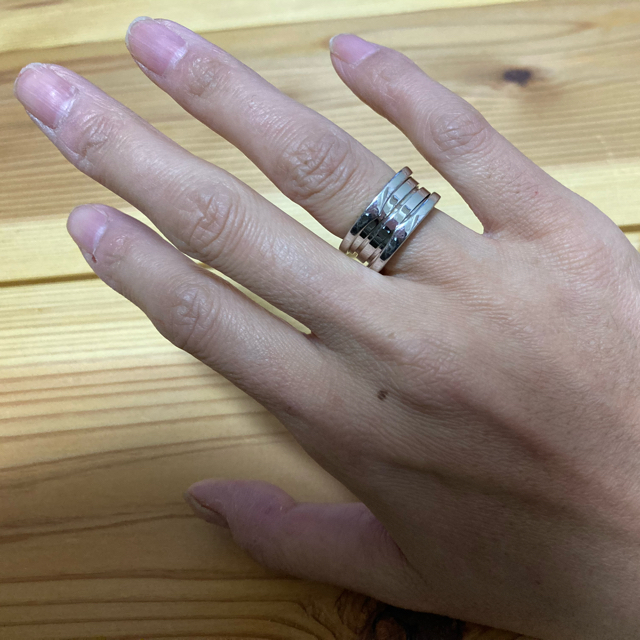BVLGARI ビーゼロワン3バンドリング K18WG BVLGARI ビーゼロワン3バンドリング K18WG