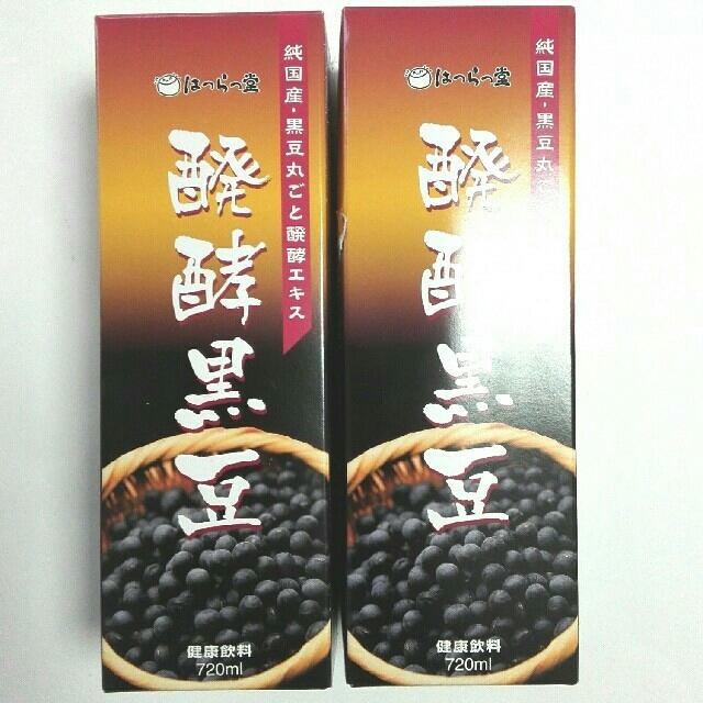 はつらつ堂 発酵黒豆 720ml 食品/飲料/酒の健康食品(その他)の商品写真