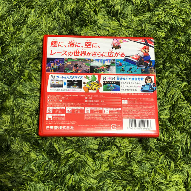 ニンテンドー3DS(ニンテンドー3DS)の【美品】マリオカート7 3DS エンタメ/ホビーのゲームソフト/ゲーム機本体(携帯用ゲームソフト)の商品写真