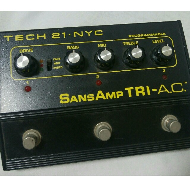 クレイ様専用　SansAmp TRI-AC TECH21 楽器のギター(エフェクター)の商品写真