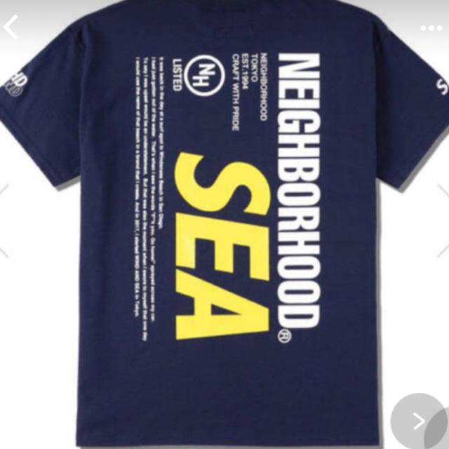 NEIGHBORHOOD(ネイバーフッド)のWind And Sea × Neighborhood tシャツ Lサイズ メンズのトップス(Tシャツ/カットソー(半袖/袖なし))の商品写真