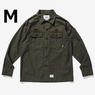 ダブルタップス(W)taps)の [M] WTAPS BUDS LS / SHIRT. COTTON OLIVE(シャツ)