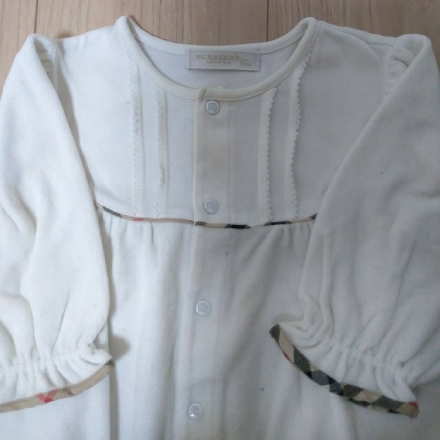 BURBERRY(バーバリー)のBURBERRY　２wayロンパース50～70cm キッズ/ベビー/マタニティのベビー服(~85cm)(ロンパース)の商品写真