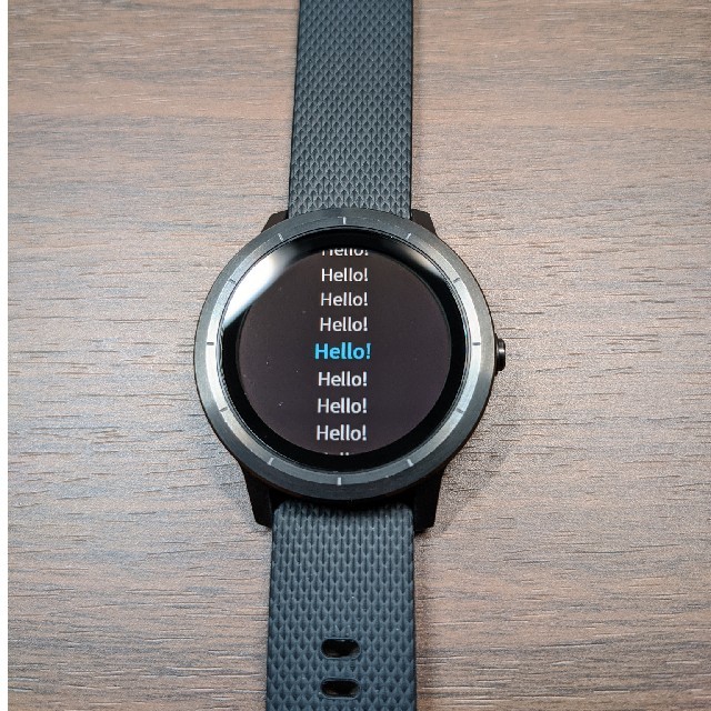 GARMIN(ガーミン)のGARMIN VIVOACTIVE3 BLACK SLATE ガーミン スポーツ/アウトドアのランニング(その他)の商品写真