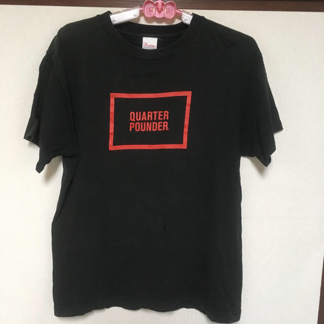 マクドナルド(マクドナルド)の☆マクドナルド 限定Tシャツ マック QUARTER POUNDER ネタ 面白 メンズのトップス(Tシャツ/カットソー(半袖/袖なし))の商品写真