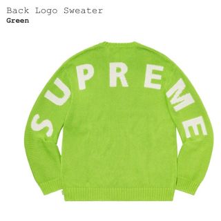 シュプリーム(Supreme)のシュプリーム　supreme Back Logo Sweater(ニット/セーター)