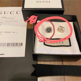 両耳！ 未使用 ダブルG フラワー GUCCI グッチ ピアス-