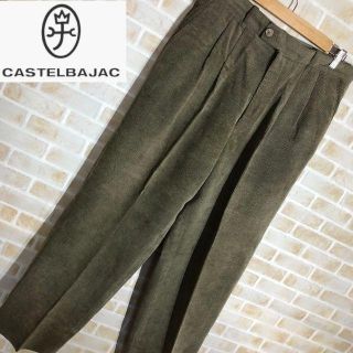 カステルバジャック(CASTELBAJAC)の【CASTEL BAJAC】コーデュロイ ワイドパンツ ゴルフ XLサイズ(その他)