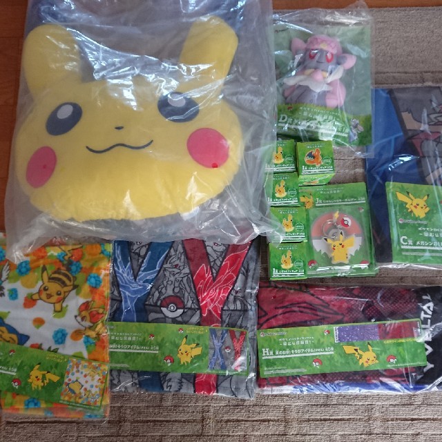 BANPRESTO(バンプレスト)の一番くじ ポケモンわくわくゲットくじ⭐4シリーズ56点セット エンタメ/ホビーのおもちゃ/ぬいぐるみ(キャラクターグッズ)の商品写真