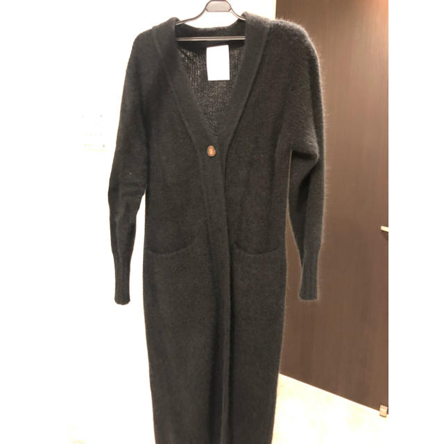 herlipto Belted Wool-blend Long Cardigan