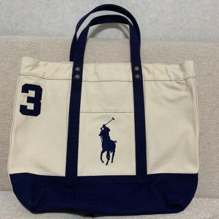 ポロラルフローレン(POLO RALPH LAUREN)の【ポロラルフローレン】 トートバッグ ビッグサイズ(トートバッグ)