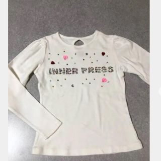 インナープレス(INNER PRESS)のキラキラ ロンT INNER PRESS 130(Tシャツ/カットソー)