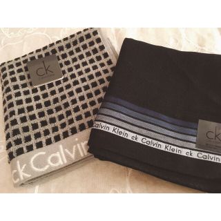 カルバンクライン(Calvin Klein)の【あっちゃん様専用】カルバン・クライン（CK）ハンカチ＆ハンドタオルセット🌸(ハンカチ/ポケットチーフ)