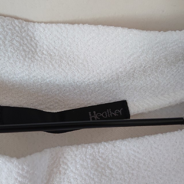 heather(ヘザー)のHeater フリルトップス レディースのトップス(カットソー(半袖/袖なし))の商品写真