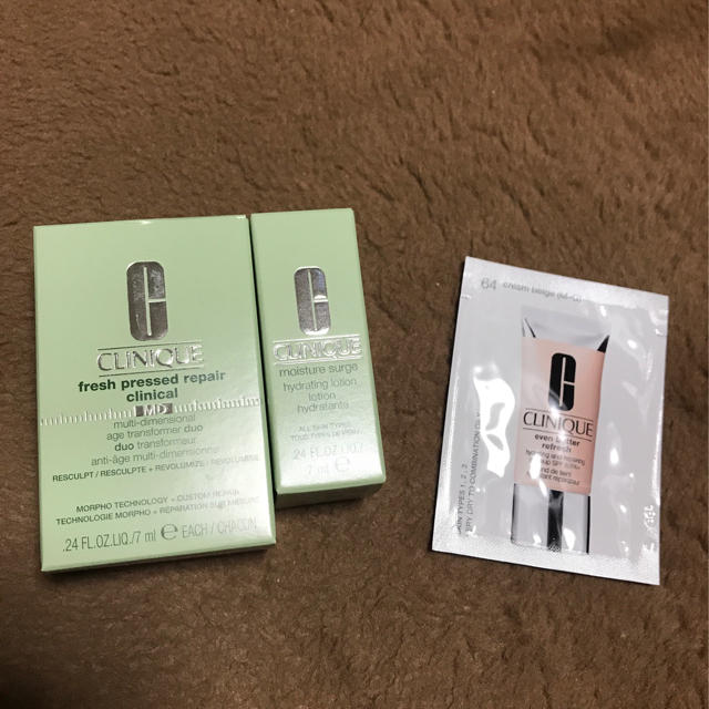 CLINIQUE(クリニーク)のクリニーク サンプル コスメ/美容のキット/セット(サンプル/トライアルキット)の商品写真