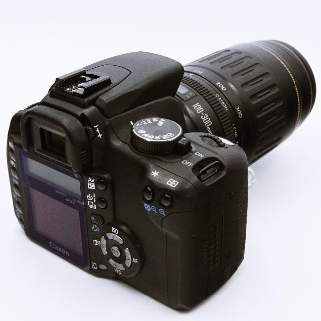 Canon - ✨軽くてかわいいのに高性能✨ CANON KISS N 300ミリダブルズーム ✨軽くてかわいいのに高性能✨ CANON KISS N 300ミリダブルズーム