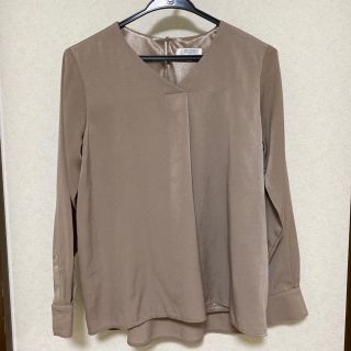 アオヤマ(青山)の洋服の青山　トップス　カットソー　オフィスカジュアル　長袖(カットソー(長袖/七分))