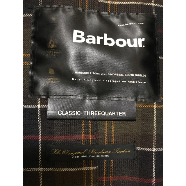 Barbour - 激レア品、美品 Barbour バブアー 3/4コートの通販 by