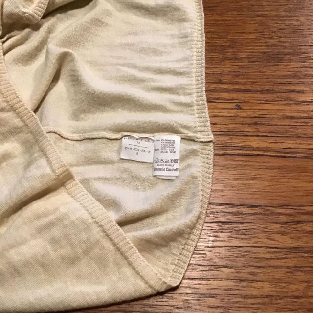 BRUNELLO CUCINELLI(ブルネロクチネリ)の専用　クチネリ　カシミヤ・シルク　カーディガン レディースのトップス(カーディガン)の商品写真