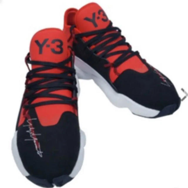 Y-3(ワイスリー)のパパイヤ様専用　BYW-BBALL-BC0338 レッド メンズの靴/シューズ(スニーカー)の商品写真