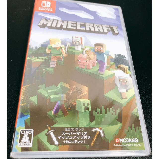 Nintendo Switch - 【新品未開封】Minecraft (マインクラフト) - Switchの通販 by isa's shop