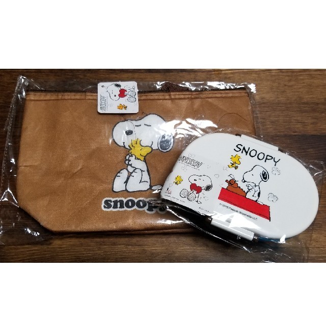 SNOOPY(スヌーピー)のスヌーピー*ランチボックスセット インテリア/住まい/日用品のキッチン/食器(弁当用品)の商品写真