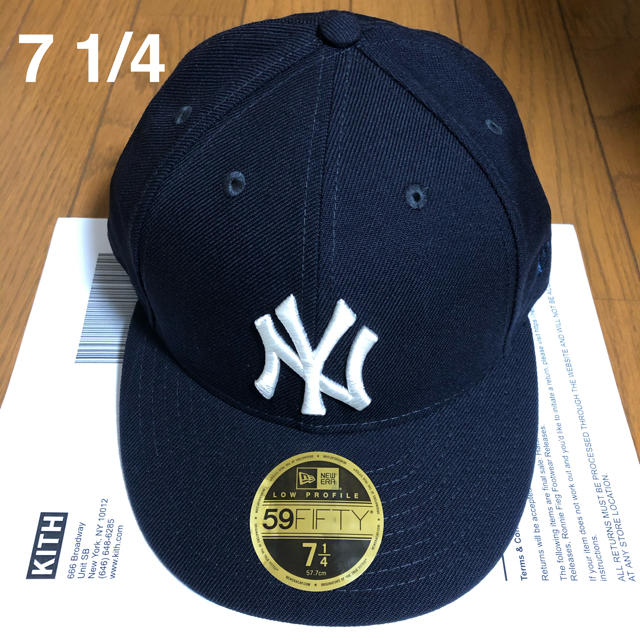 帽子KITH X NEW ERA LOW CAP YANKEES Navy