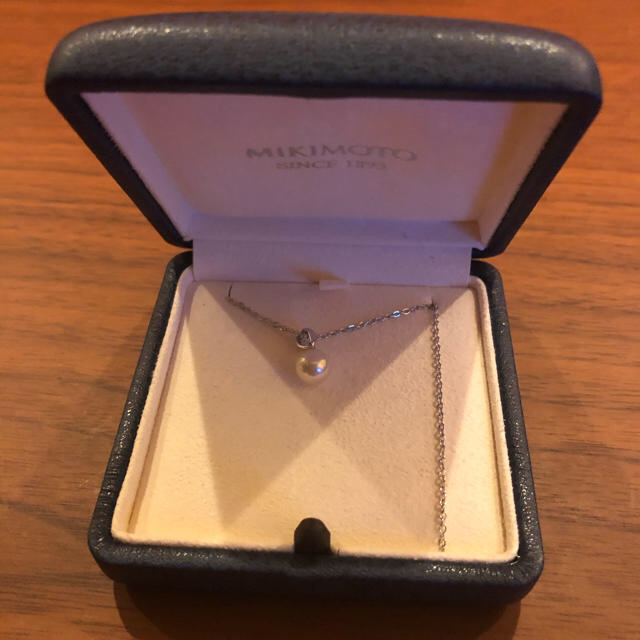 【MIKIMOTO ミキモト】1粒パールネックレス