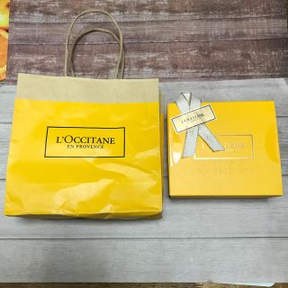 ロクシタン(L'OCCITANE)のアウトレット品 (袋に破れあり)　ロクシタン　空箱＆ショップ袋(ショップ袋)