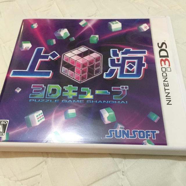 ニンテンドー3DS(ニンテンドー3DS)の上海3Dキューブ 3DS エンタメ/ホビーのゲームソフト/ゲーム機本体(携帯用ゲームソフト)の商品写真