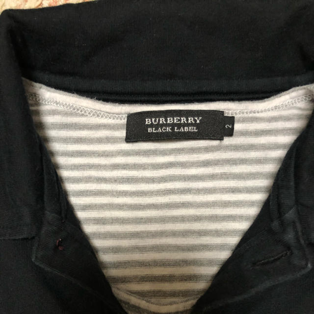 BURBERRY BLACK LABEL(バーバリーブラックレーベル)のバーバリー ブラックレーベルポロシャツ 美品　価格交渉OK メンズのトップス(ポロシャツ)の商品写真