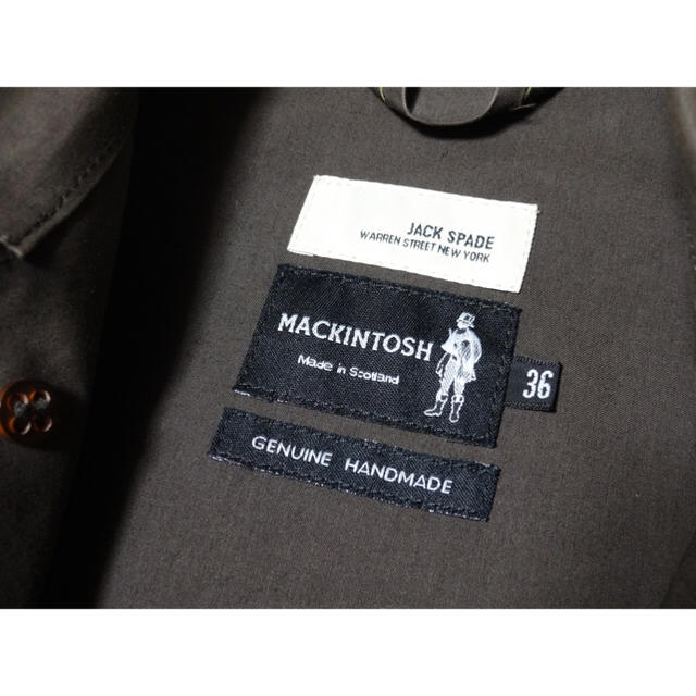 MACKINTOSH(マッキントッシュ)のMACKINTOSHのゴム引きコート メンズのジャケット/アウター(ステンカラーコート)の商品写真