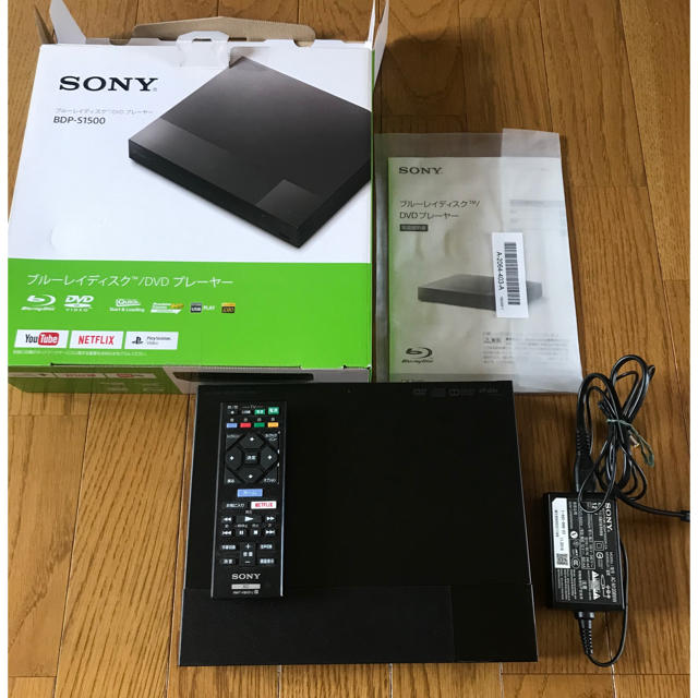 SONY ブルーレイディスク/プレーヤー BDP-S1500 - ブルーレイプレイヤー