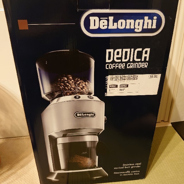 デロンギ デディカコーン式コーヒーグラインダー デロンギ デディカコーン式コーヒーグラインダー