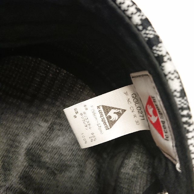 le coq sportif(ルコックスポルティフ)のルコック ワークキャップ スポーツ/アウトドアのゴルフ(ウエア)の商品写真