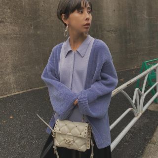 アメリヴィンテージ(Ameri VINTAGE)のむぎ様専用 Ameri♡FAKE LAYERED CARDIGAN(ニット/セーター)