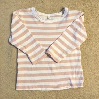 ムジルシリョウヒン(MUJI (無印良品))の無印ボーダーロンT☆(Ｔシャツ)