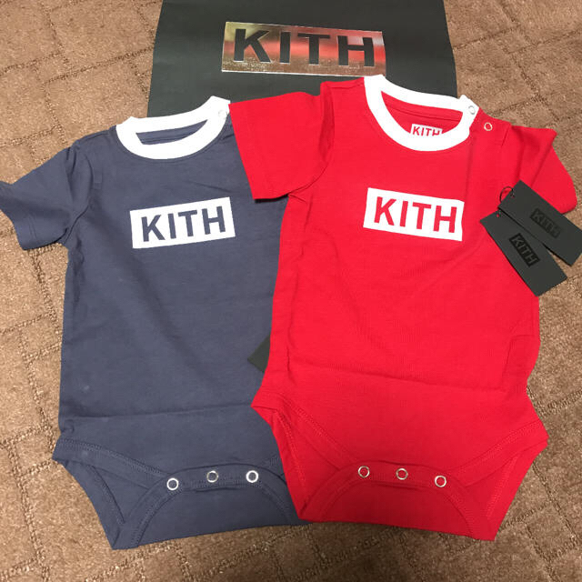 キッズ/ベビー/マタニティ日本未入荷　kith 1点　ロンパース