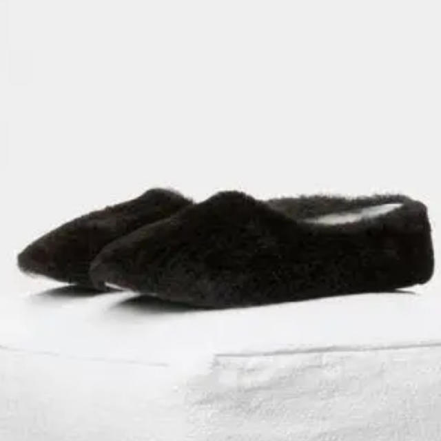 激安正規   セリーヌ - celine コージー 美品 36 ブラック フラットシューズ スリッパ バレエシューズ