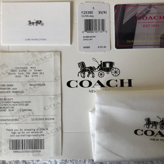 COACH(コーチ)の【新品】COACH コーチ 長財布 ミニーマウス ディズニー限定コラボ  レディースのファッション小物(財布)の商品写真