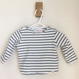 ザラキッズ(ZARA KIDS)のZARAベビー　ボーダーロンT(Ｔシャツ)