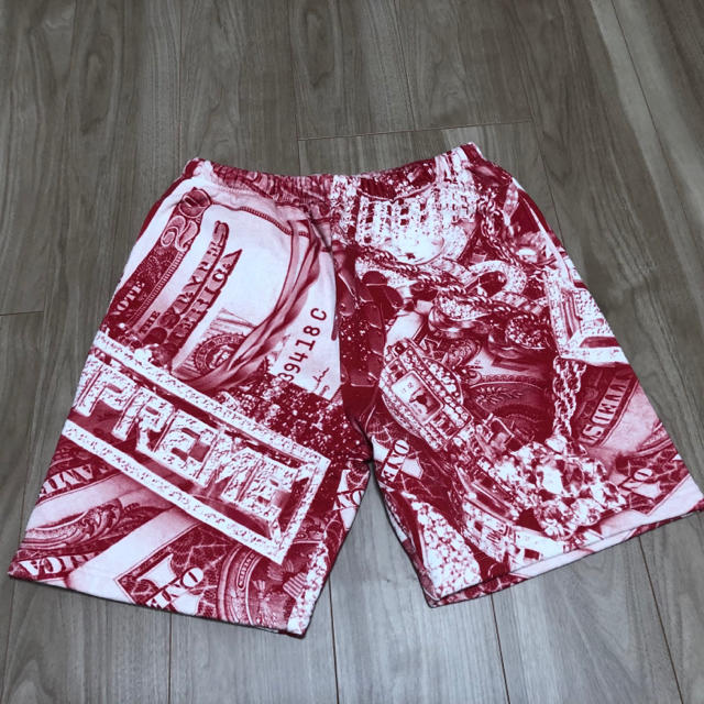 らなかった⊈ Supreme - supreme bling sweatshort Sサイズの通販 by
