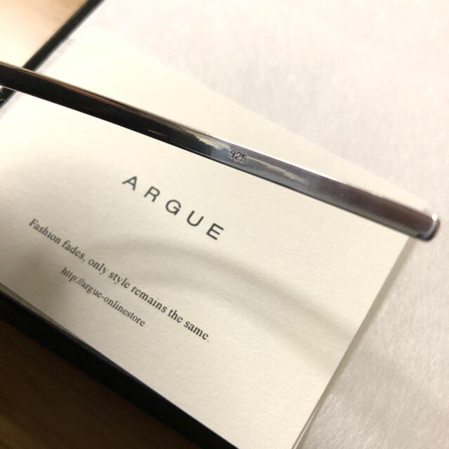 argue Silver.925 plain choker チョーカー - 1