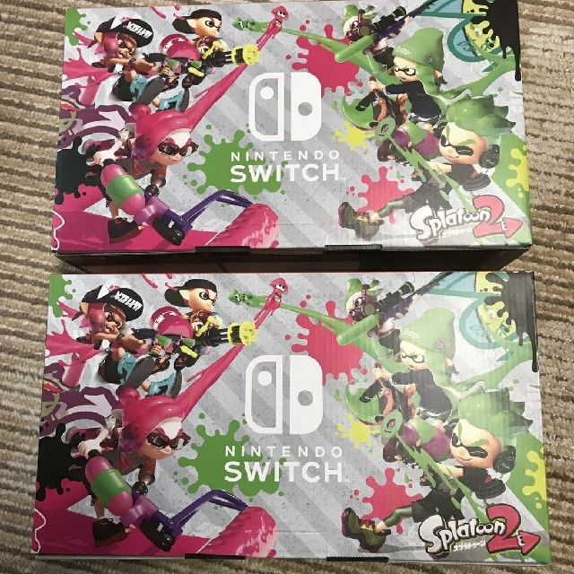 新品未開封　任天堂スイッチ　スプラトゥーン2セット6台