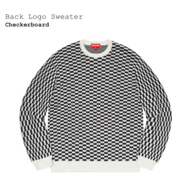 Supreme(シュプリーム)のBack Logo Sweater XL メンズのトップス(ニット/セーター)の商品写真