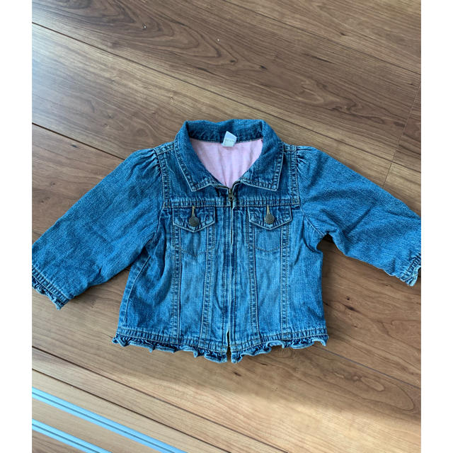 babyGAP(ベビーギャップ)のGAPbaby デニムジャケット キッズ/ベビー/マタニティのベビー服(~85cm)(ジャケット/コート)の商品写真