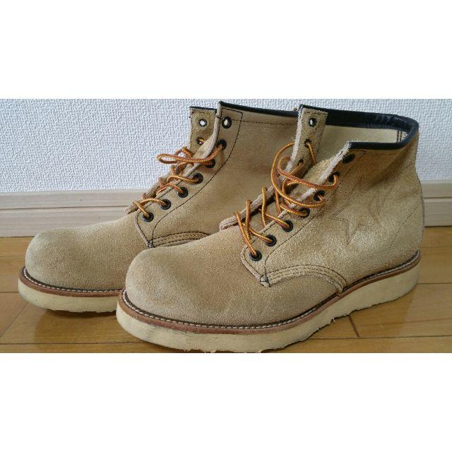 A BATHING APE RED WING Irish Setter 26.5