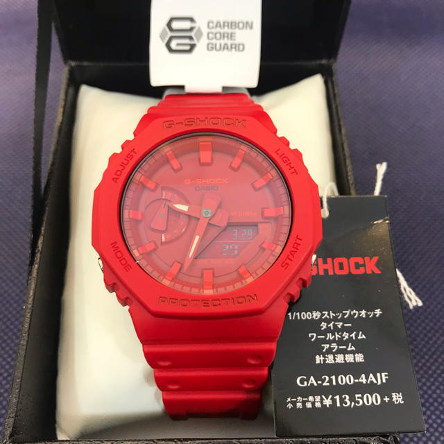 G-SHOCK - 新品☆G-SHOCK カシオ GA-2100-4AJF【国内正規品】の通販 by