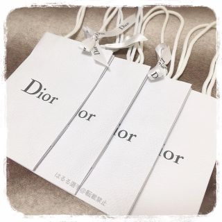 ディオール(Dior)の【Dior】ショップ袋 4枚セット𓅯⠜(ショップ袋)